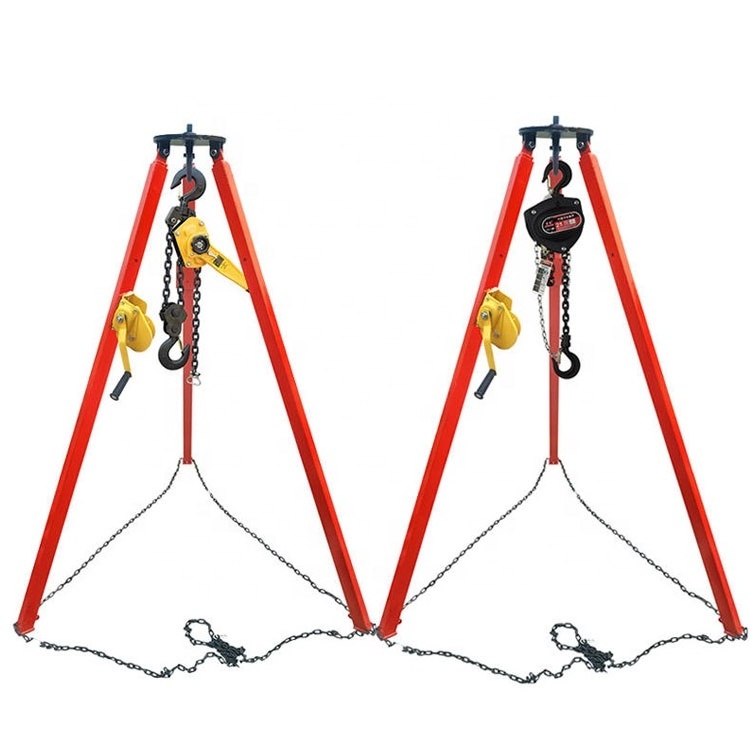 Bracket Triangle Customized Lifting Tripod Simple Hoist support retractable tripod electric lifting triangle support