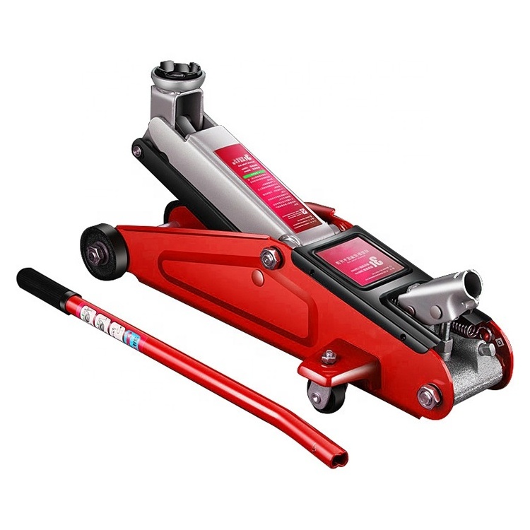 Hydraulic jack horizontal type oil pressure lifting jack 2T sedan car need vehicle maintenance and repair jack-up