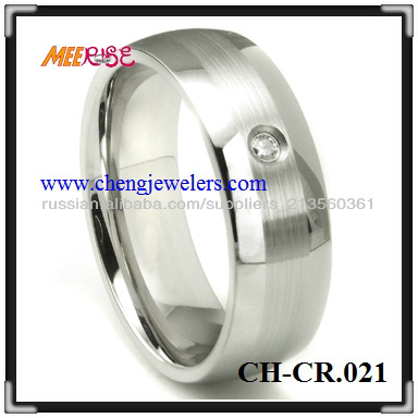 Factory directly wholesales MENS cobalt wedding ring