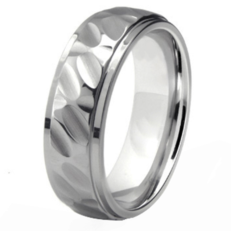 Wholesales Fashion Cobalt Jewelry Trendy Chrome Ring Hearts for Men for Women Engagement Rings Engagement Bands or Rings 