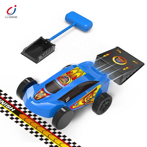 Chengji outdoor toy kid air rocket foot pump launcher racers dueling rocket car pedal catapult stomp rocket launcer toy