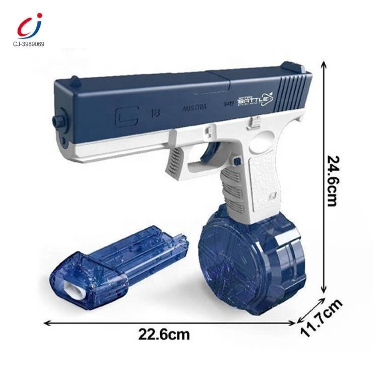 Chengji hot style automatic electric repeater water gun glock boy playing toys powerful pressure electric spray water gun toys