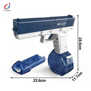 Chengji hot style automatic electric repeater water gun glock boy playing toys powerful pressure electric spray water gun toys