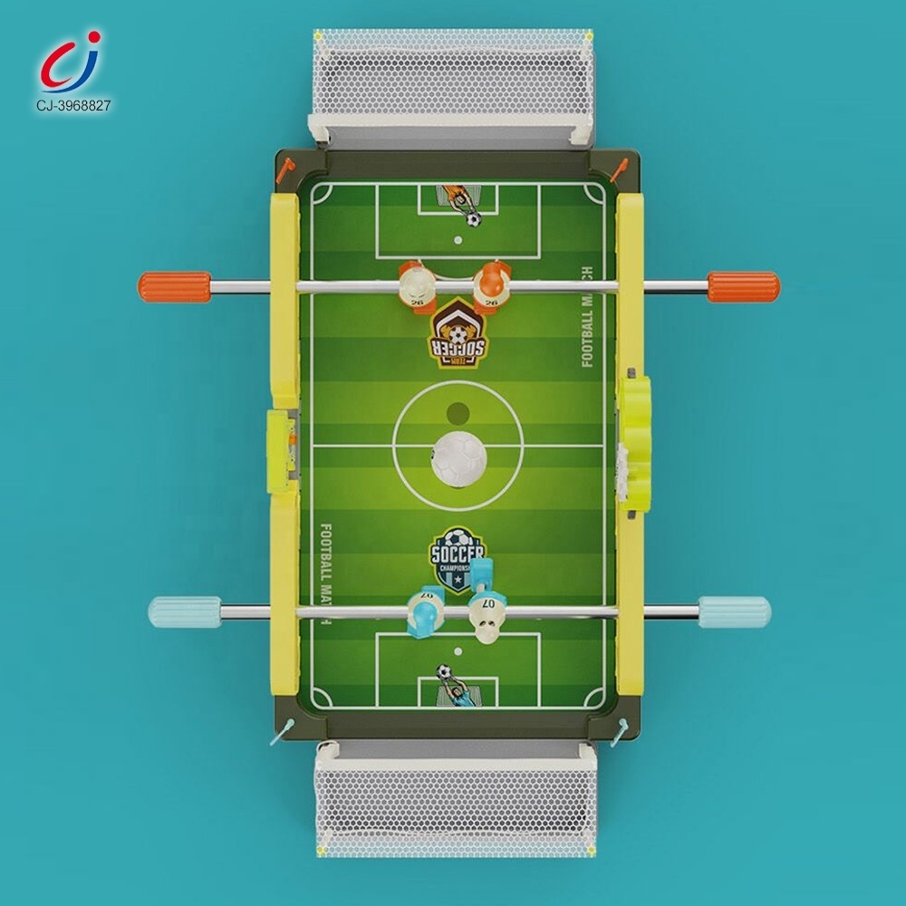 Chengji new style indoor soccer sport football table interactive game popular tabletop finger hand soccer table game for kids