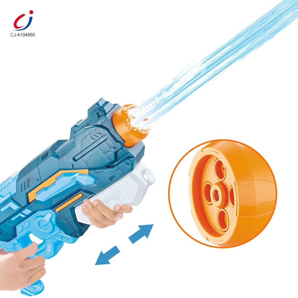 Chengji outdoor shooting game plastic waterproof spray toys squirt guns children pump water gun toy for kids