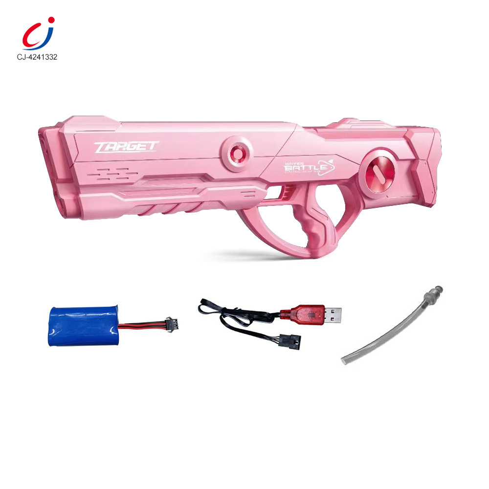 Chengji smart electric water gun kids summer outdoor space electric water gun high pressure for boys