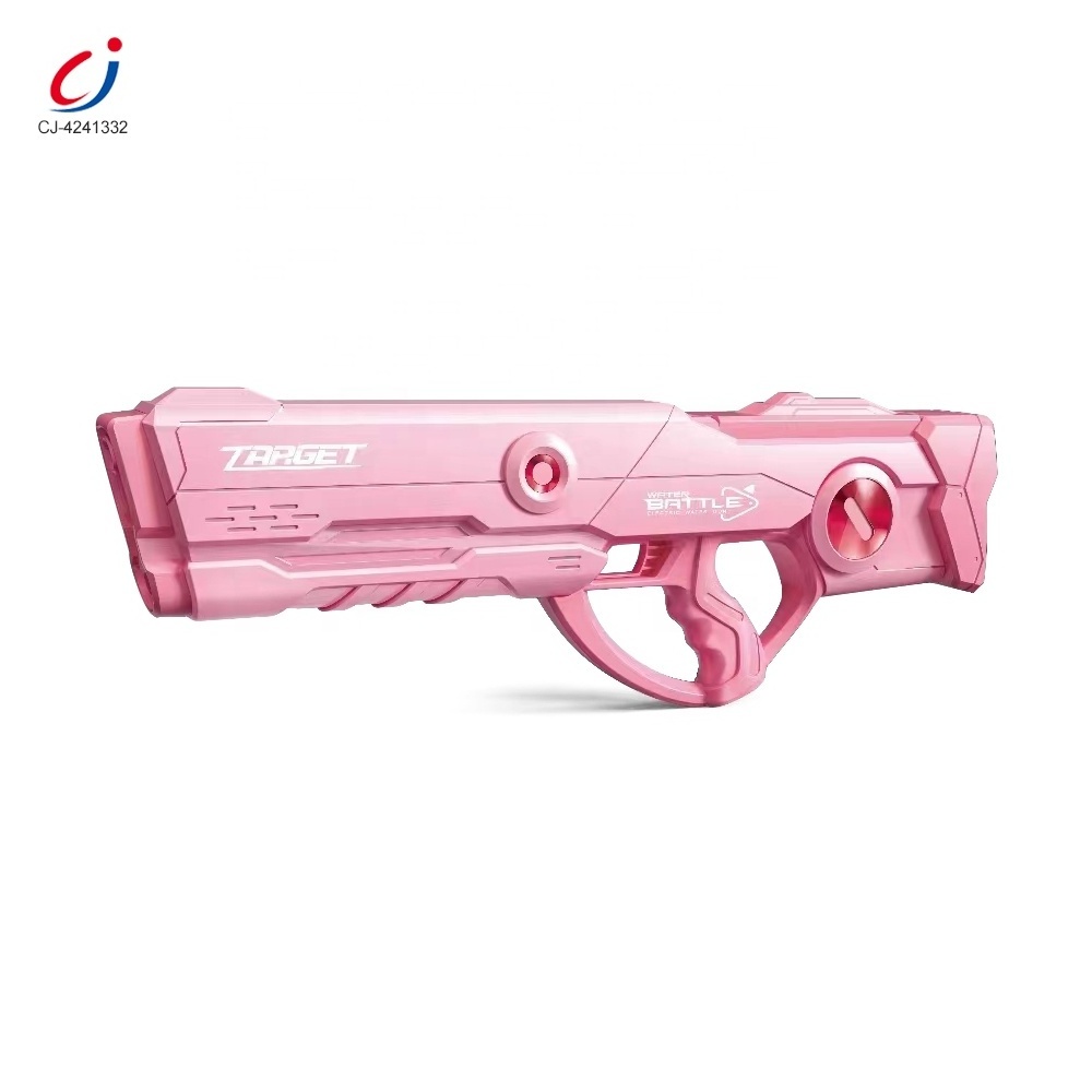 Chengji smart electric water gun kids summer outdoor space electric water gun high pressure for boys