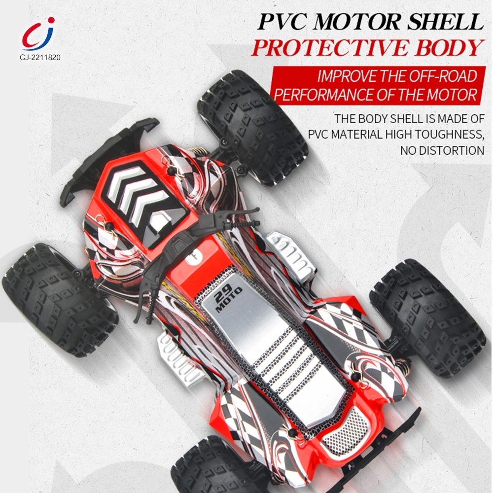 Chengji 2023 hot sale toys 2.4ghz 4wd remote control 50km/h fastest scale model truck kids rc racing car 1/16 for adults