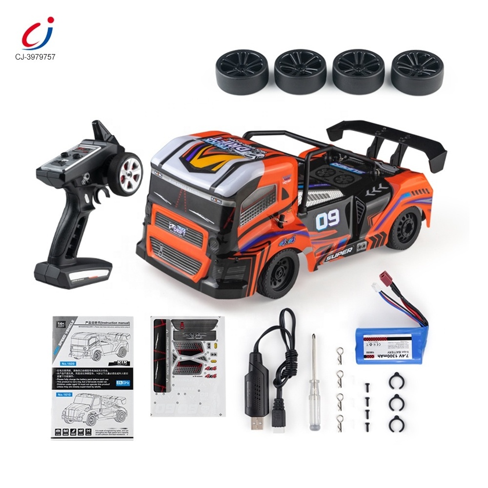 Chengji kids full scale 4WD high speed truck boys the fastest remote control car electric drift rc cars toys for adults