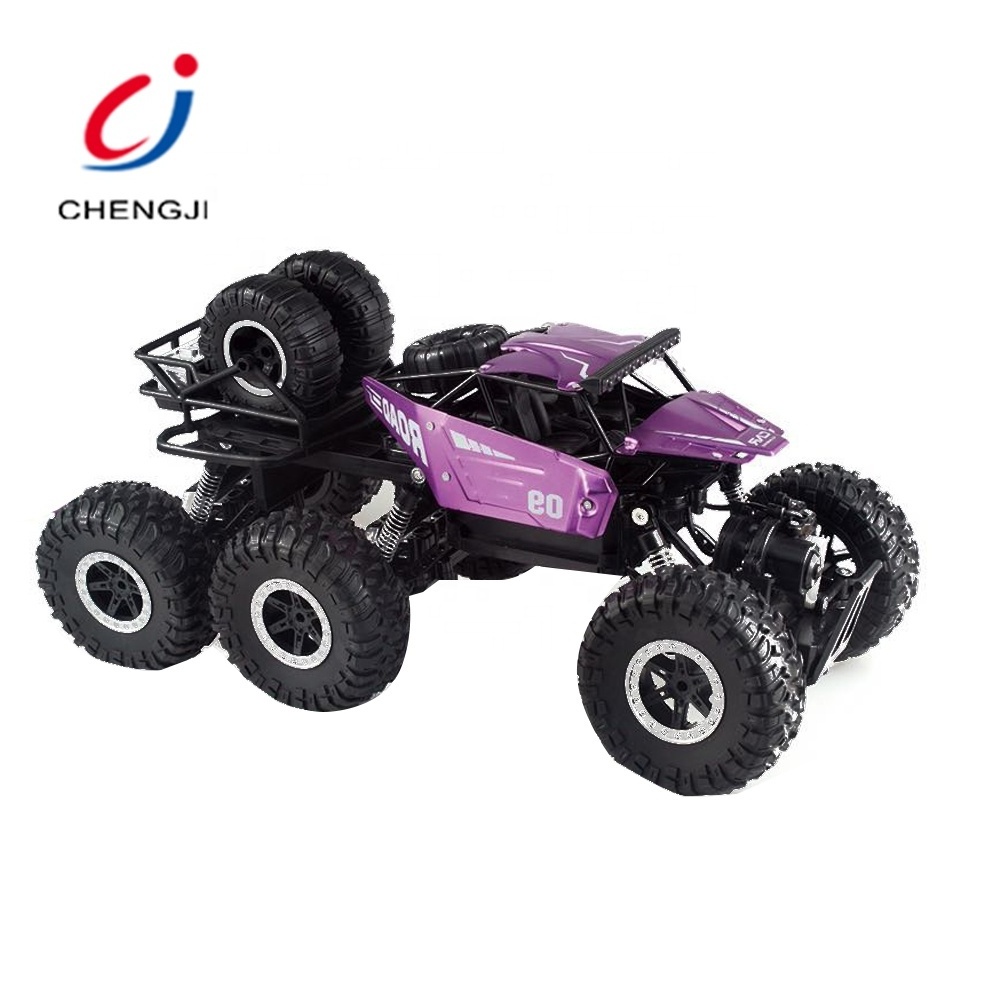 Children Toys High Speed 2.4 G Six-wheeled Rock Climbing RC Car, Carro A Control Remoto Alloy 1 12 Scale RC Cars