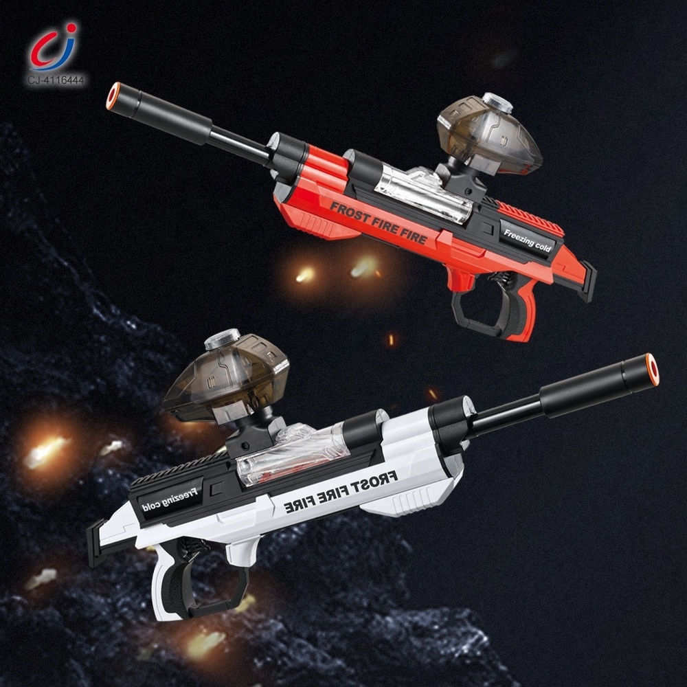 Chengji wholesale products outdoor summer toys long range electric water bullet gun space gun type water gun with silencer