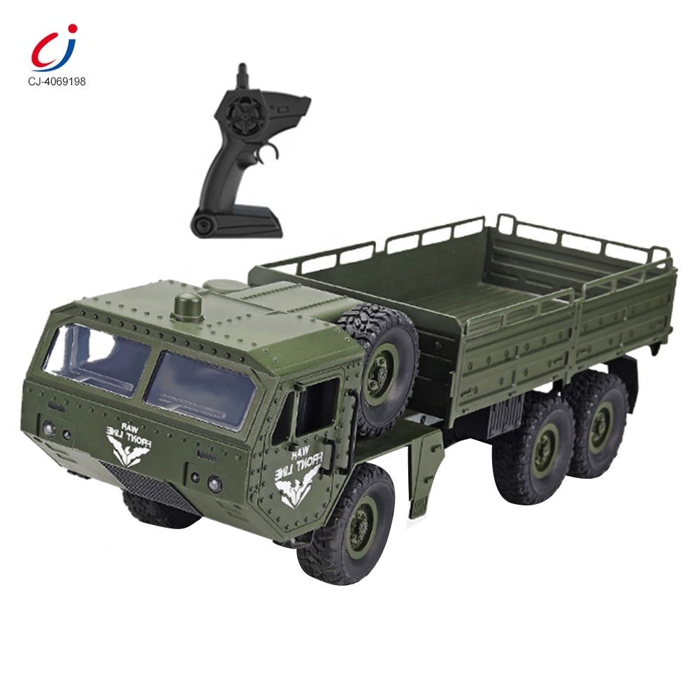 1 16 scale simulation model off-road army military vehicles toy rc 6x6 truck