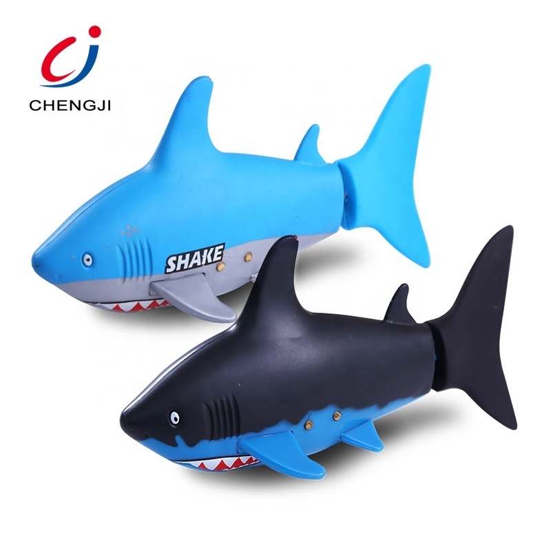 Hot sale fish remote control mini underwater kids toy plastic rc shark