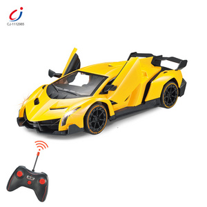 Wholesale 1:14 5 channel colorful electric remote control rc racing car for kids