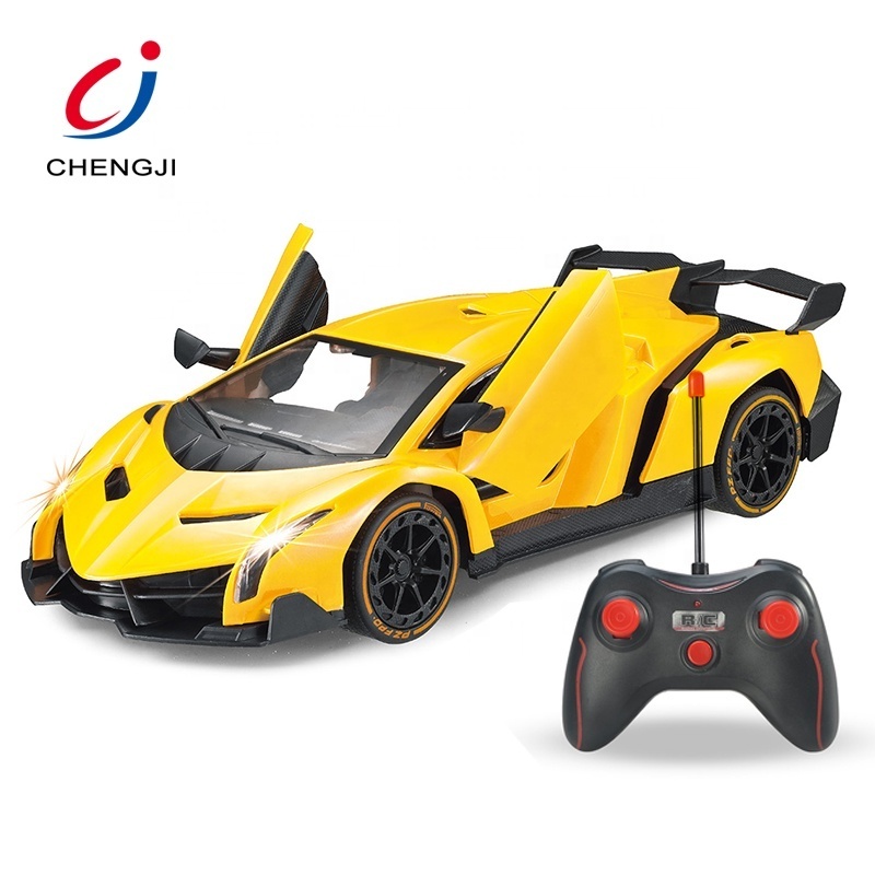 Wholesale 1:14 5 channel colorful electric remote control rc racing car for kids