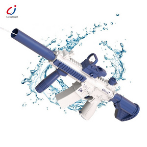 Chengji adults diy assemble sniper rifle summer outdoor beach m416 water continuous shooting electric gun for kids