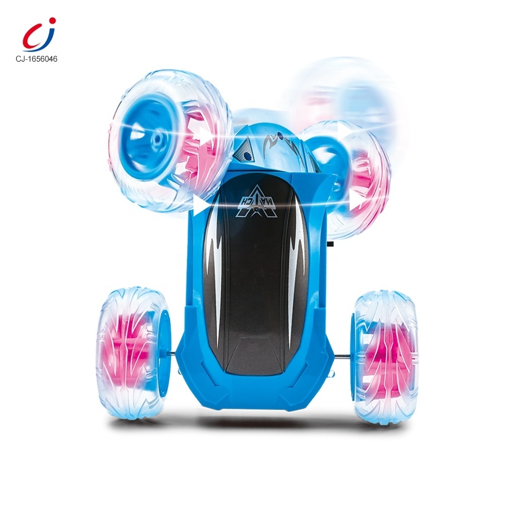 Good Price 2.4G 360 Spins Rc Double Sided Twist Remote Control Stunt Car 2023 with Music Light