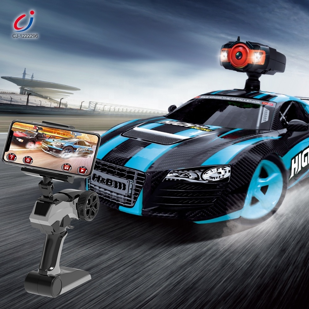 Juguetes Kids Toys Plastic 2.4G WIFI Carrinho De Controle Remoto Drift, High Speed Remote Control Car With Camera