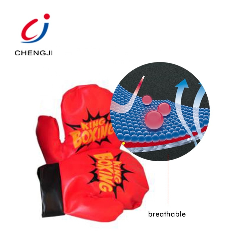 New cheap indoor outdoor punching ball sport game gloves kids boxing set toys