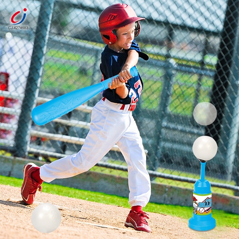 Chengji toy baseball play set children parent-child interaction indoor outdoor sports toy baseball launcher for kids