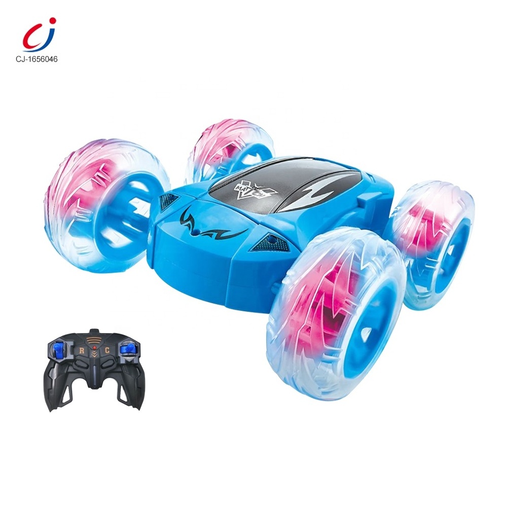 Good Price 2.4G 360 Spins Rc Double Sided Twist Remote Control Stunt Car 2023 with Music Light