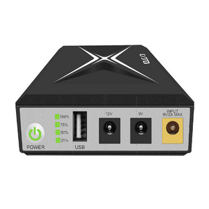 New Model 10000Mah DC Mini Router UPS With 9V 12V Output Port 10400mah Mini UPS For WIFI CCTV Camera