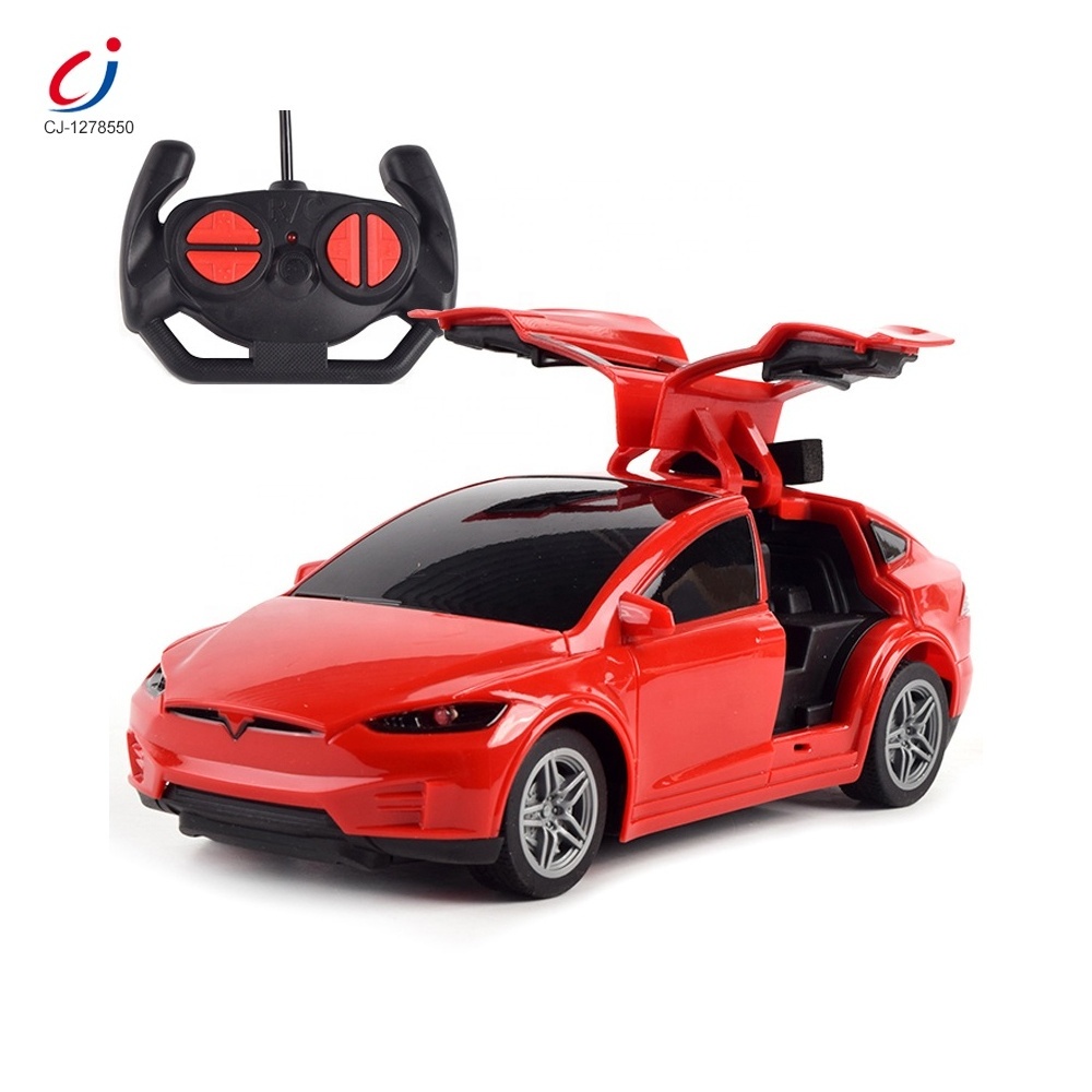 New trend product remote control toy 4 channel racing open door rc car 1:24