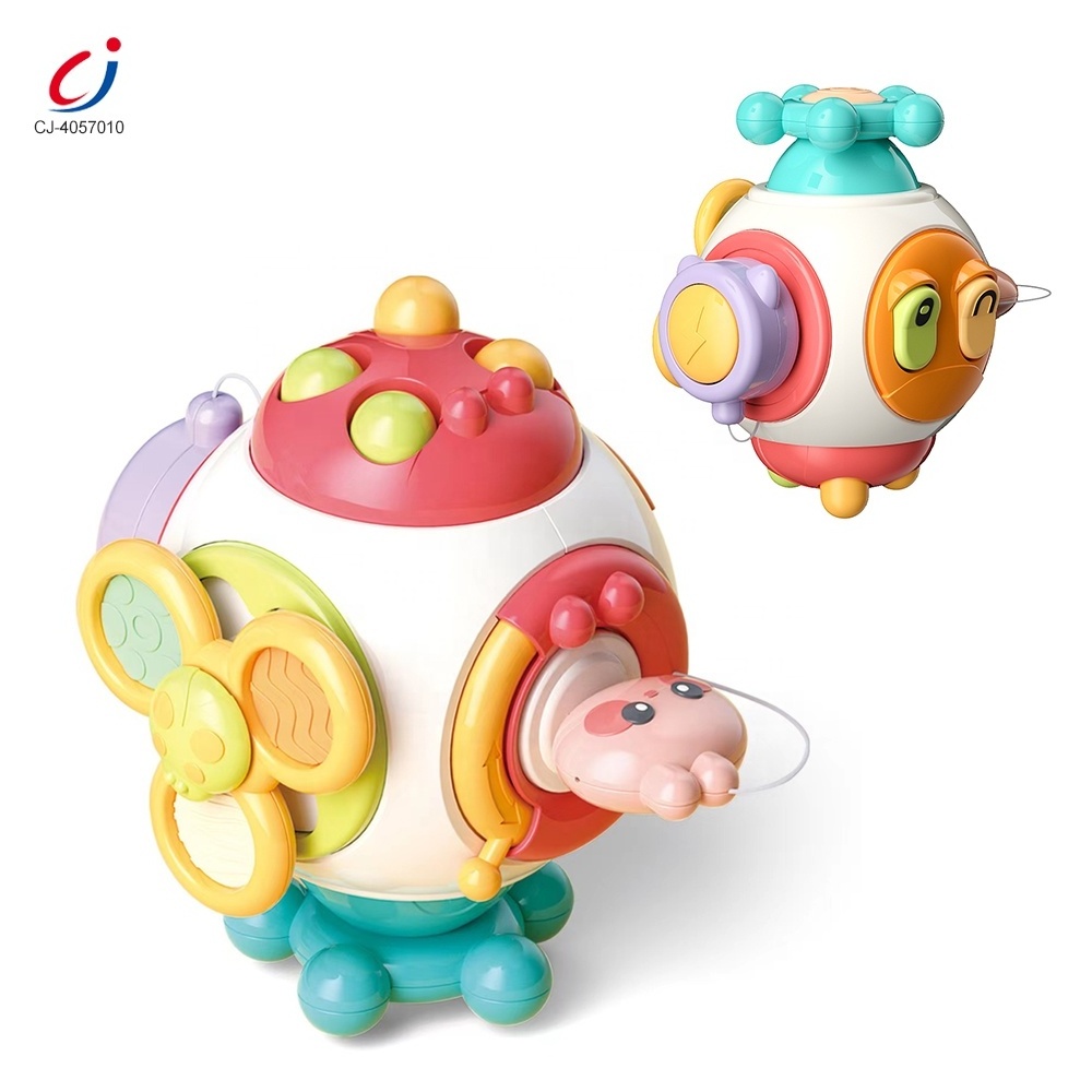 Chengji multifunction montessori toys activity cube educational toys busy sensory cube 7 in 1 developmental baby toys