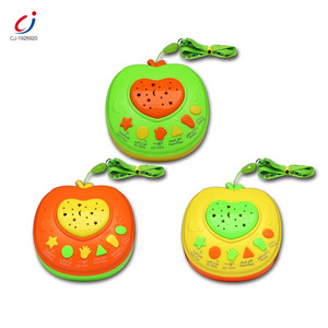 Chengji apple quran toy educational islamic toys kids plastic star projection music arabic apple learning holy quran machine