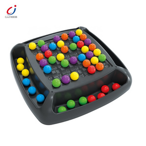 Juegos de mesa family interaction colorful beads break chess game rainbow balls play fun matching board game