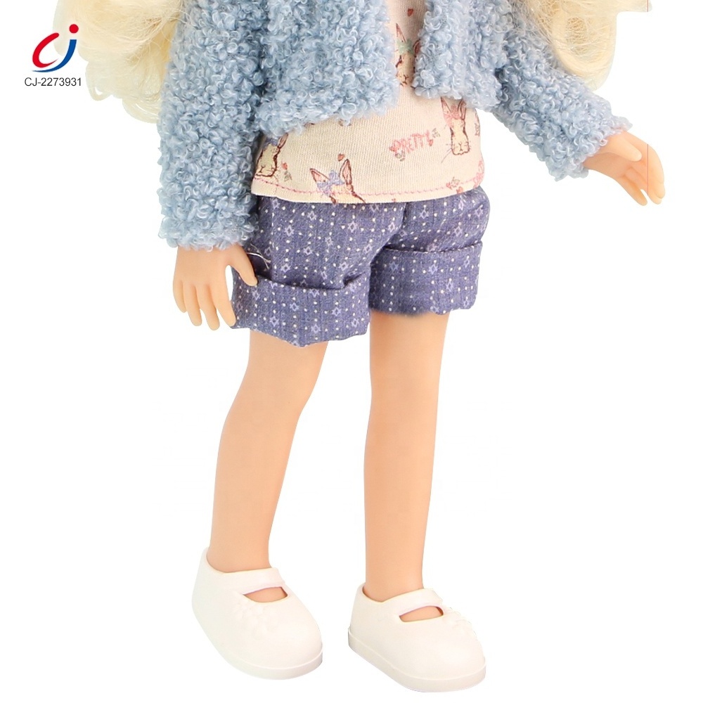 Munecas para nina full vinyl realistic fashion doll plastic toys 14 inch vinyl dolls for kids