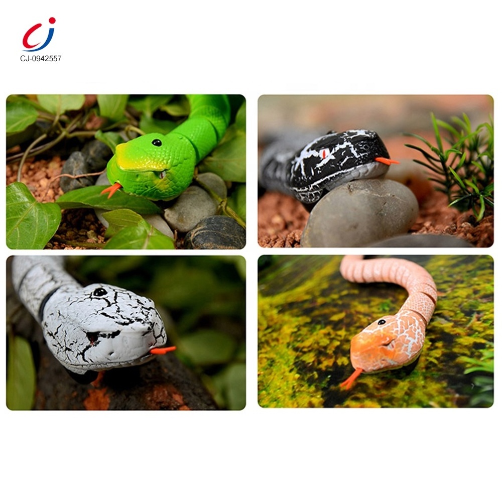 Plastic electronic animal model toy infrared remote control snake