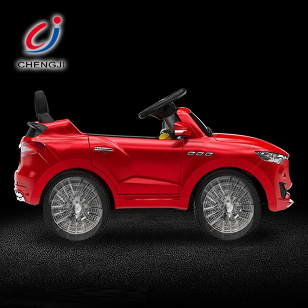 Chengji Wholesale children battery operated power wheel kids electric drive children remote control ride on car