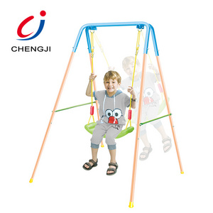 Best selling safty plastic colorful outdoor children indoor adjustable kids toy swing