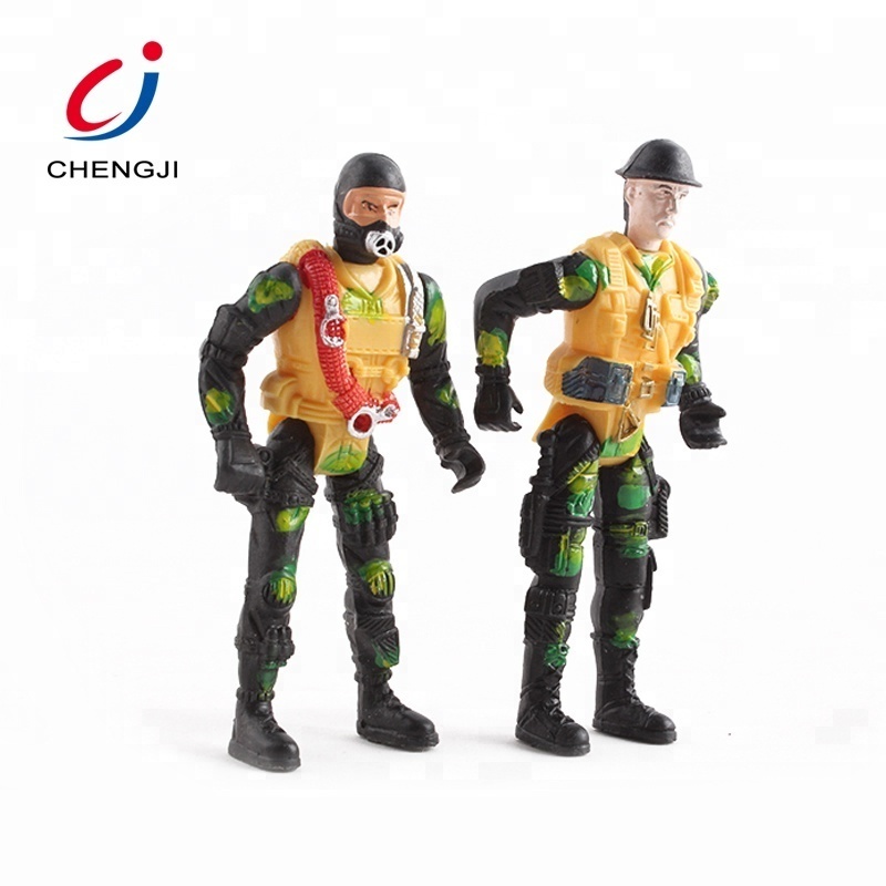 Cheap plastic cheap kid play plastic vehicle soldier military set toys