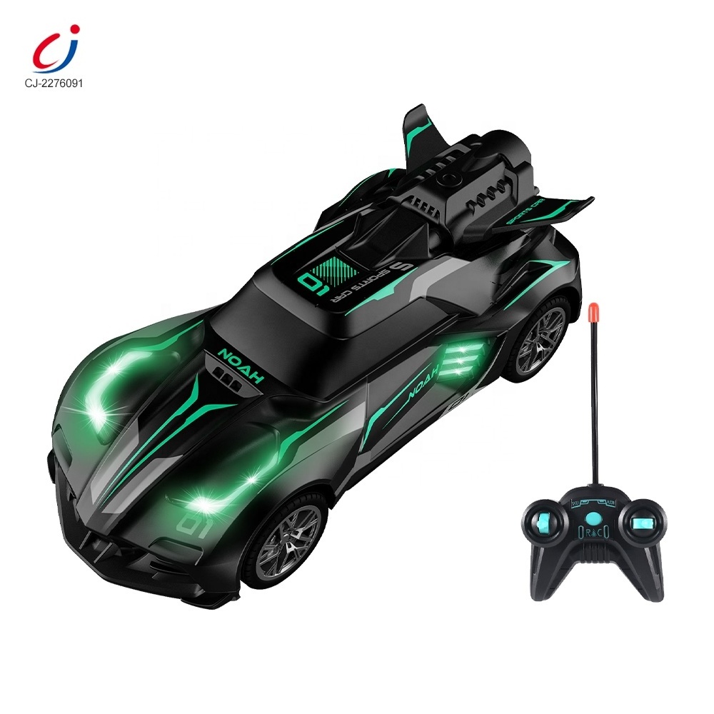 Chengji radio control spraying stunt drift racing spray remote control toy car 2.4g 1:20 rc stunt car with light and spray