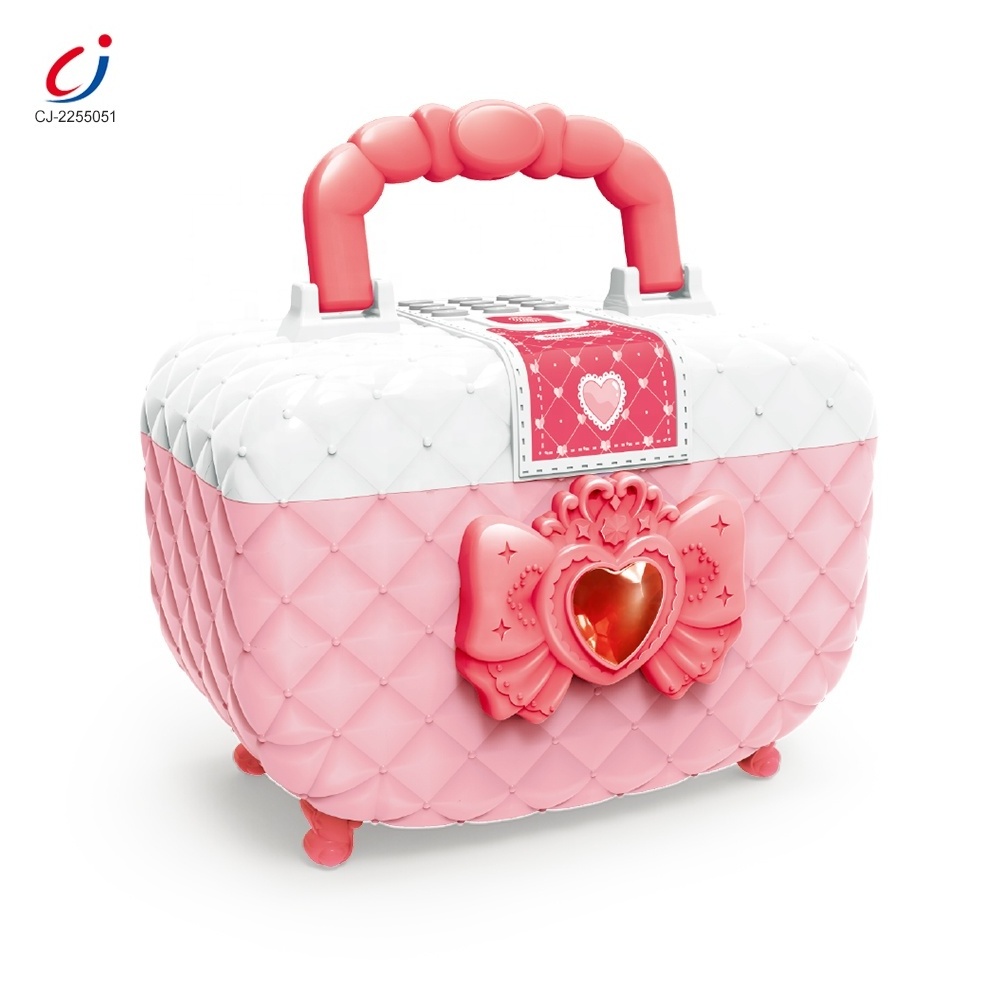 Cosmetic bag styling novelty kids password atm savings fingerprint piggy bank plastic pink safe piggy bank for kids children