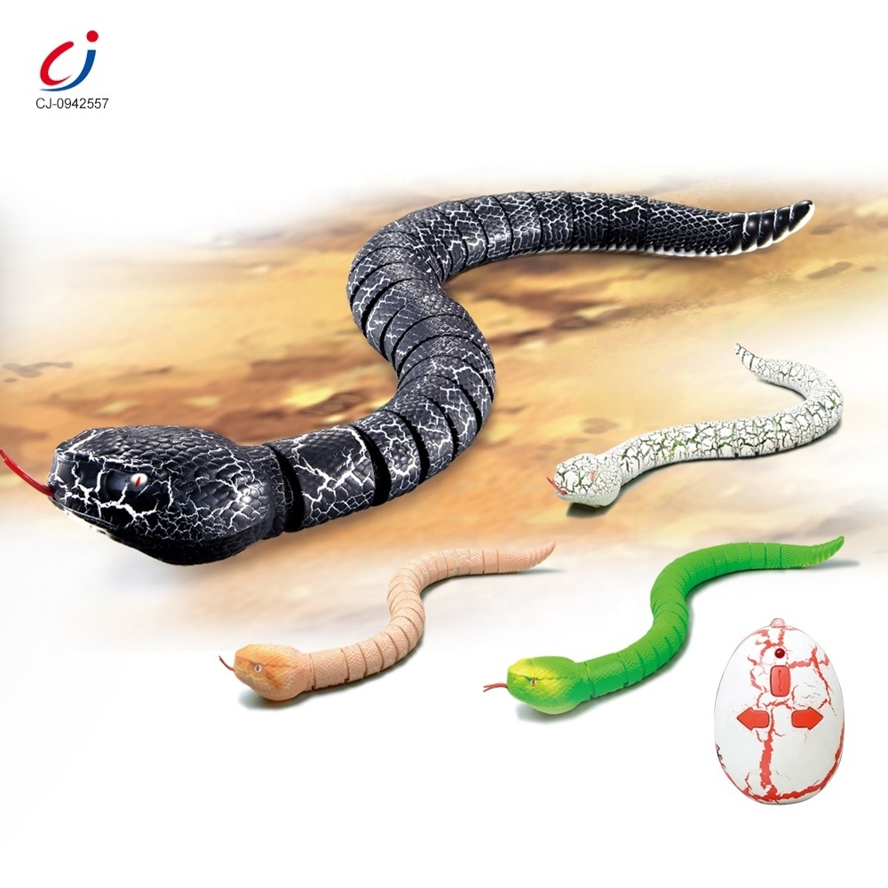 Plastic electronic animal model toy infrared remote control snake