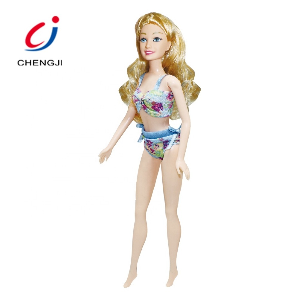 Fashion lovely plastic 11.5 inch beauty sea rowing doll toys for girls, munecas de juguete