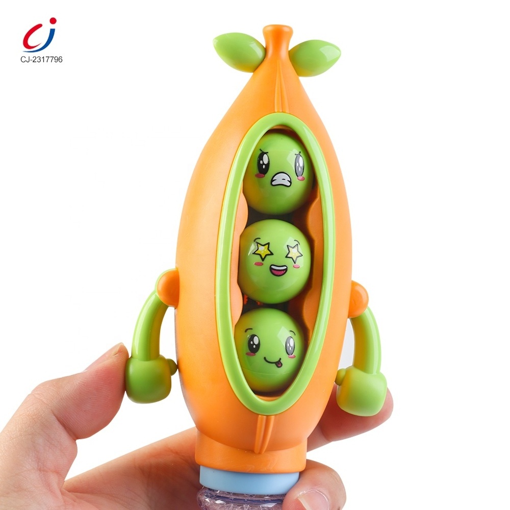 Chengji Plastic Stick Soap Water Pipes Bead Expression Change Novelty Gag Outdoor Wand Bubble Blower Toys