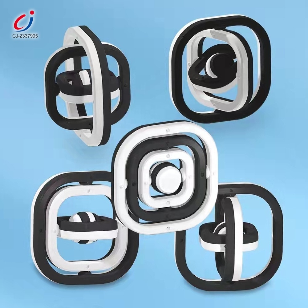 Chengji Toys Creative Fingertip Relieve Stress Spinning Top Magic Fidget Square 3D Infinite Flip Gyro