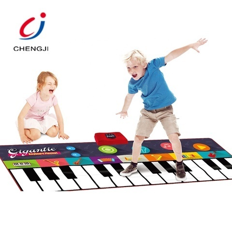 24 keys kids play portable musical instrument electric giant piano keyboard dance mat