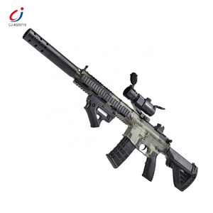 Chengji new arrival sniper rifle summer outdoor electric automatic shooting water gel ball bullet m416 gun toy