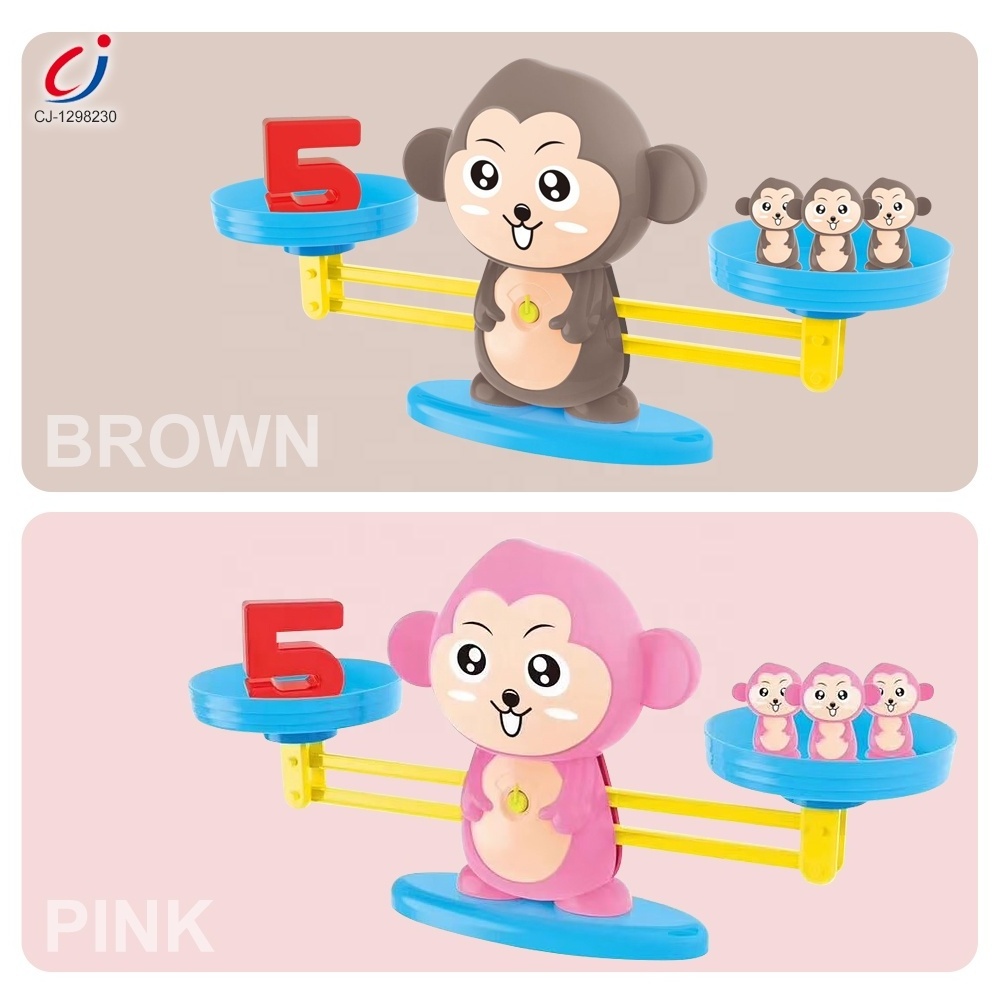 Educational Toys For Children Play Game Toy, Match game for Baby Math Training Monkeys Balance Toy