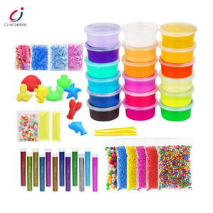 Chengji Diy Supplies Sets Slime Making Kit, Non Toxic Slime Kit For Girls Boys Kids Educational Toys