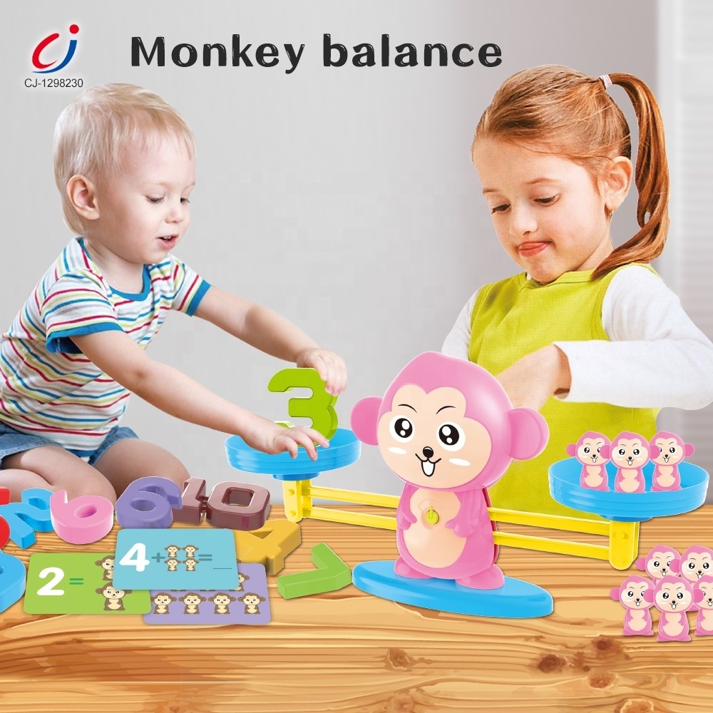 Educational Toys For Children Play Game Toy, Match game for Baby Math Training Monkeys Balance Toy