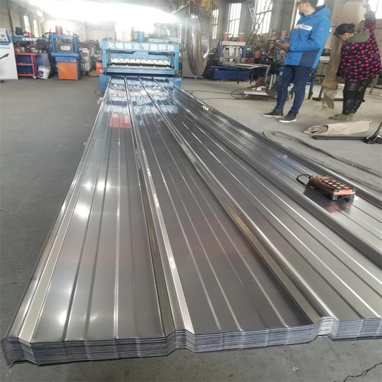 High Strength Metal Building Material Stainless Steel Corrugated Roofing Sheet Heat Insulation Roof Tiles