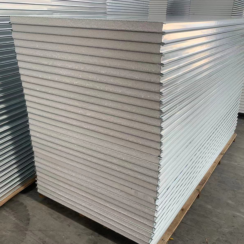 Light Weight Metal Building Boards EPS Sandwich Panels Color Steel Foam Sound Proof Insulation Wall Panels