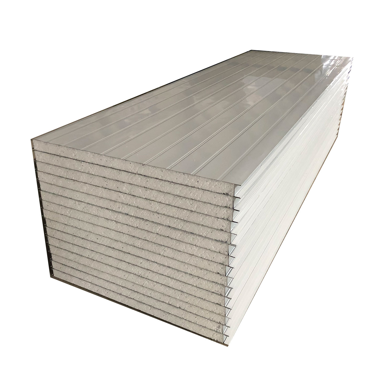 Light Weight Metal Building Boards EPS Sandwich Panels Color Steel Foam Sound Proof Insulation Wall Panels