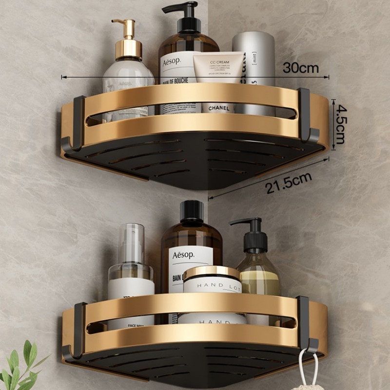 Modern Hotel Towel Rack Bathroom Towel Shelf Holder Bathroom Accessories Wall Mount